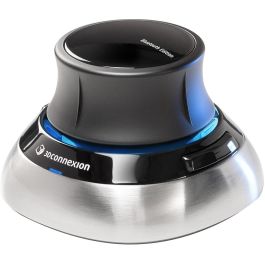 3Dconnexion 3DX-700115 SpaceMouse Ratón Oficinal RF Wireless + Bluetooth + USB Type-A 6DoF, Negro/Azul/Plata Precio: 223.50000024. SKU: B1BTEAHM3K