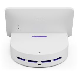 Logitech Dock Flex Blanco con Bluetooth, Ethernet y Pantalla de 8"