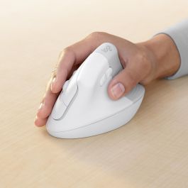 Logitech Ratón Vertical Lift Ergonómico Inalámbrico Bluetooth 2.4GHz USB Logi Bolt 4000 PPP 6 Botones para Windows Mac Android Blanco Hueso Logitech Ratón Vertical Lift Ergonómico Inalámbrico Bluetooth 2.4GHz USB Logi Bolt 4000 PPP 6 Botones para Windows Mac Android Blanco Hueso