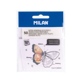 Milan Bloc Notas Adhesivas 50H 76x76 Plástico Translúcidas Precio: 1.68999974. SKU: B1CW2WQMHK