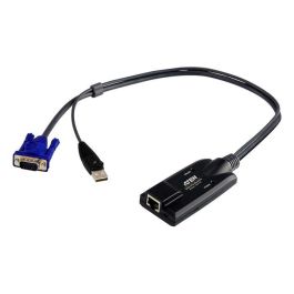 Aten USB - VGA to Cat5e/6 KVM Adapter Cable (CPU Module) Aten USB - VGA to Cat5e/6 KVM Adapter Cable (CPU Module) Precio: 130.5000004. SKU: B1G4VQLJX3