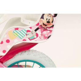 Toimsa 12613 Bicicleta Infantil Minnie Mouse Disney Huffy Rueda 12 pulgadas Oficial Licenciada para Niños y Niñas +3 Años
