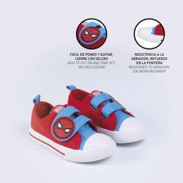 Zapatilla loneta suela pvc algodón spiderman talla t025