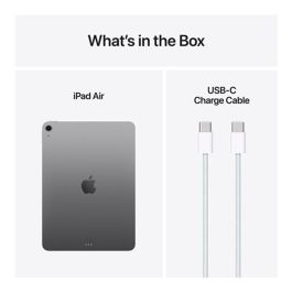 Apple iPad Air 8GB RAM 256GB WiFi Gris Espacio - Tablet con Pantalla de 11" IPS, Procesador M3, Compatible con Apple Pencil