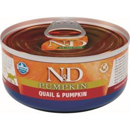 Farmina N&D Cat Pumpkin Codorniz - Comida Húmeda para Gatos, Caja 24x70 gr Precio: 27.55676. SKU: B14LRM8GH3