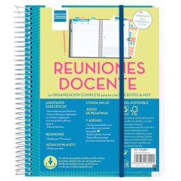 Finocam Libreta de Reuniones Docente Espiral 4º Tapas Personalizables para Organizar Anotaciones Precio: 8.68999978. SKU: B1FXXAENC2
