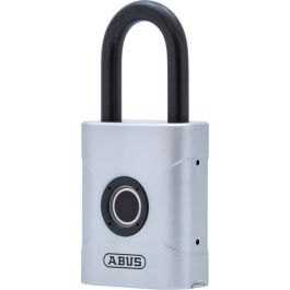 Abus 57/50 Touch: Candado de Seguridad con Apertura por Huella Digital | Resistente a la Intemperie