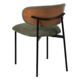 Silla Verde Tejido-Metal Salón 50 X 54 X 73,50 cm