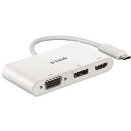 D-Link Hub Adaptador USB-C a HDMI/DisplayPort/VGA 4K Multi-Stream para 3 Monitores Simultáneos, Compatible Thunderbolt 3, Portátil Precio: 44.5900004. SKU: S0227546