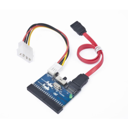 Gembird Convertidor Bi-direccional SATA/IDE Interno - Adaptador para Discos Duros IDE/ATAPI - Serial ATA 1.0 (150MB/s) Precio: 11.94999993. SKU: S5600219