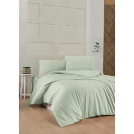 Juego de Cama 100% Algodón Reforzado - Funda Nórdica 220x240 cm + 2 Fundas Almohada 60x60 cm - Verde - ASI8684282553991 Precio: 49.50000011. SKU: B19AA5KTE2
