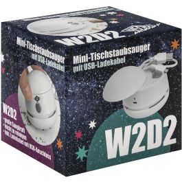 WEDO W2D2 Aspirador de Mesa Recargable USB Blanco