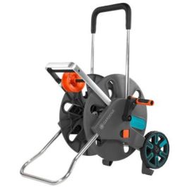 Gardena Aquaroll L Enrollador de manguera con ruedas, mango telescópico y conexión antigoteo, resistente a heladas Precio: 101.59000038. SKU: B1HXP7FENB