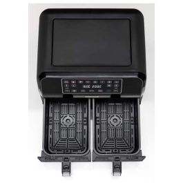 Kenwood HFM20.000MB Freidora de Aire Caliente kHealthy Twin Airfryer 8L, Doble Zona, 35-200°C