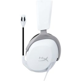 HyperX CloudX Stinger 2 Core Auriculares Gaming para Xbox Blanco, Ligeros con Micrófono Abatible y Graves Mejorados