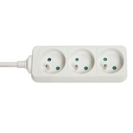 Lindy Extensión de Corriente Eléctrica con 3 Tomas Tipo French Schuko para Múltiples Dispositivos, Regleta Blanca Precio: 5.68999959. SKU: B12PV7FYZ7