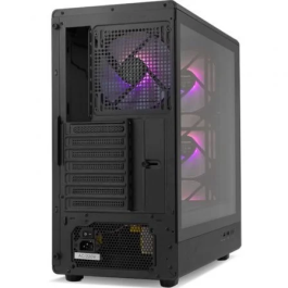Nox Caja Gaming Semitorre Hummer AERO ARGB Frontal Mesh Cristal Templado Negra NXHUMMERAEROBK