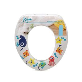 KioKids Reductor de WC Acolchado para Niños +12 Meses - Asiento Inodoro Universal Cómodo e Higiénico - Multicolor