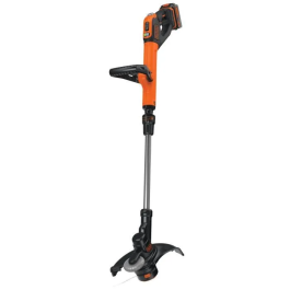 Black & Decker Desbrozadora de Hilo Inalámbrica Lithium 18V PowerCommand 30 cm con Batería 4Ah STC1840EPC-QW