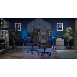 Corsair Silla Gaming TC100 Relaxed Fabric Gris/Negra CF-9010052-WW