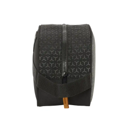 Neceser de Viaje BlackFit8 Old school Negro Gris Reciclable 26 x 15 x 12 cm