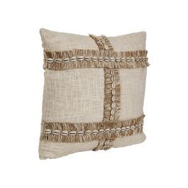 Cojín Romimex Beige Algodón Conchas 45 x 8 x 45 cm Precio: 34.98999955. SKU: B16NAL8E9H