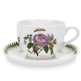 Taza Jumbo Con Plato 500 Ml Portmeirion (6 Unidades)