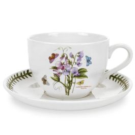 Taza Jumbo Con Plato 500 Ml Portmeirion (6 Unidades)