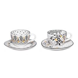 Set 2 Tazas Café Con Plato Portmeirion