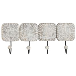 Perchero Pared Urban DKD Home Decor Blanco Rozado Negro 7 x 17 x 41 cm Precio: 10.99000045. SKU: B1CC26XCXR