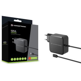 Conceptronic Cargador Pared USB Tipo C OZUL05BE 100W PD GaN Cable USB-C 180cm Negro