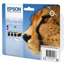 Epson Stylus D-78/92/120/SX218 DX-4000/5000/6000/7000F Pack 4 Cartuchos (T0711+T0712+T0713+T0714)