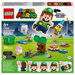 LEGO 71440 Super Mario Aventuras Interactivas Luigi 210 Piezas 6+ Años Precio: 64.49999985. SKU: B1E5CPD8K9