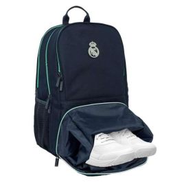 Safta Mochila Padel Real Madrid 2ª Equipacion 25/26 30x42x17cm