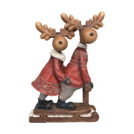 Figura Navidad Moderna DKD Home Decor 6 x 18 x 13 cm (4 Unidades) Figura Navidad Moderna DKD Home Decor 6 x 18 x 13 cm (4 Unidades)