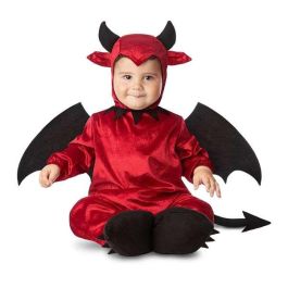 Disfraz bebé diablo gorro, alas, mono con cola y patucos talla 12-24 m Precio: 20.89000023. SKU: B1BQ5472CK