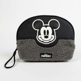 Neceser de Viaje Mickey Mouse Negro 100 % poliéster 28 x 19 x 6 cm Neceser de Viaje Mickey Mouse Negro 100 % poliéster 28 x 19 x 6 cm