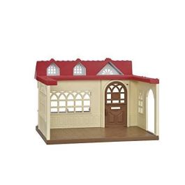 Sylvanian Families 5393 La Maison Framboise - Casa de Juguete con Tobogán y Figura Conejo Chocolate Bebé, Conectable Sylvanian Families 5393 La Maison Framboise - Casa de Juguete con Tobogán y Figura Conejo Chocolate Bebé, Conectable