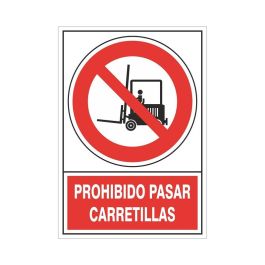 DUVER 537 Señal Prohibido Pasar Carretillas de Plástico 295x210 mm Precio: 6.50000021. SKU: B1CBPLKJ2J