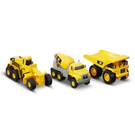 Funrise Pack 3 Vehículos Obras Caterpillar 82273 Metálicos con Partes Articuladas +2 Años