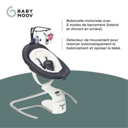 Babymoov Swoon Motion Swing para Bebé - 5 velocidades, 2 modos (lateral/frontal-trasero), 3 posiciones de inclinación y ajuste independiente Babymoov Swoon Motion Swing para Bebé - 5 velocidades, 2 modos (lateral/frontal-trasero), 3 posiciones de inclinación y ajuste independiente