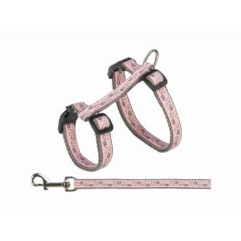 Arnés para Gato Trixie Gris Rosa 27-45 cm Precio: 16.50000044. SKU: B1HXNASBES