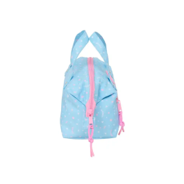 Neceser de Viaje BlackFit8 Smile Rosa Azul claro 26.5 x 17.5 x 12.5 cm