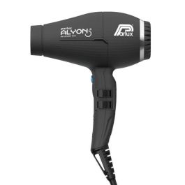 Parlux Secador de Mano Alyon Negro 2250W Tecnología Air Ionizer Tech HFS Anticalentamiento