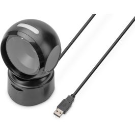 Digitus Escáner de Códigos de Barras 1D/2D QR-Code USB de Sobremesa CMOS 200 lecturas/s Negro