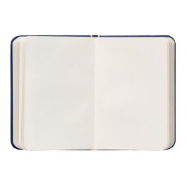 Cuaderno Con Gomilla Antartik Notes Tapa Dura A7 Hojas Lisas Azul Marino 80 Hojas 80 gr Fsc