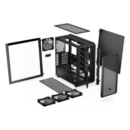 Endorfy ARX 700 ARGB TG Black Torre PC ATX ITX Micro ATX Negro Iluminación Multi