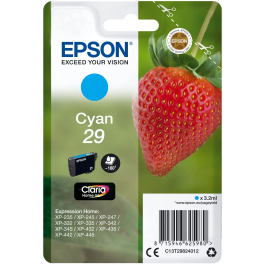 EPSON Expression Home XP-235 Cartucho Cyan nº29 Precio: 11.58999952. SKU: S0220251