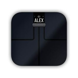 Garmin Index S2 - Báscula Inteligente de Análisis Corporal, Negro, 181.4 kg, 16 Usuarios, Wi-Fi/Bluetooth