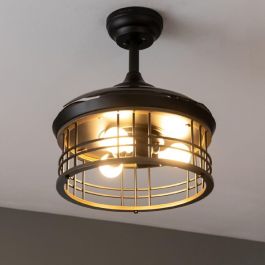 Ventilador de Techo con Luz Cecotec EnergySilence Aero 3600 25 W Metal